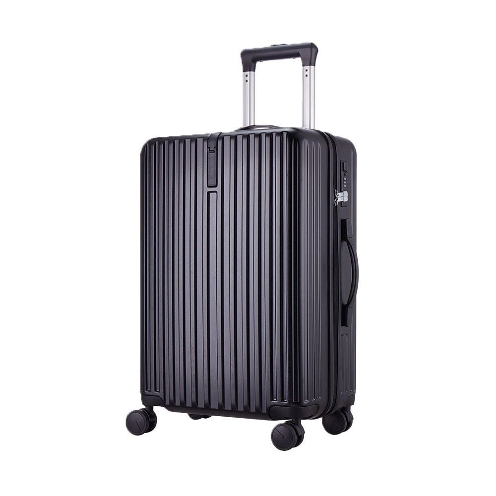 Claxton Structured Zipper Spinner Luggage with Bag Hook 20
