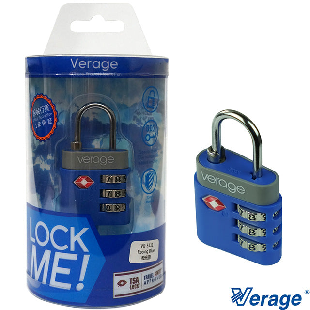 Verage Sporty TSA 3-Dial Combo Lock