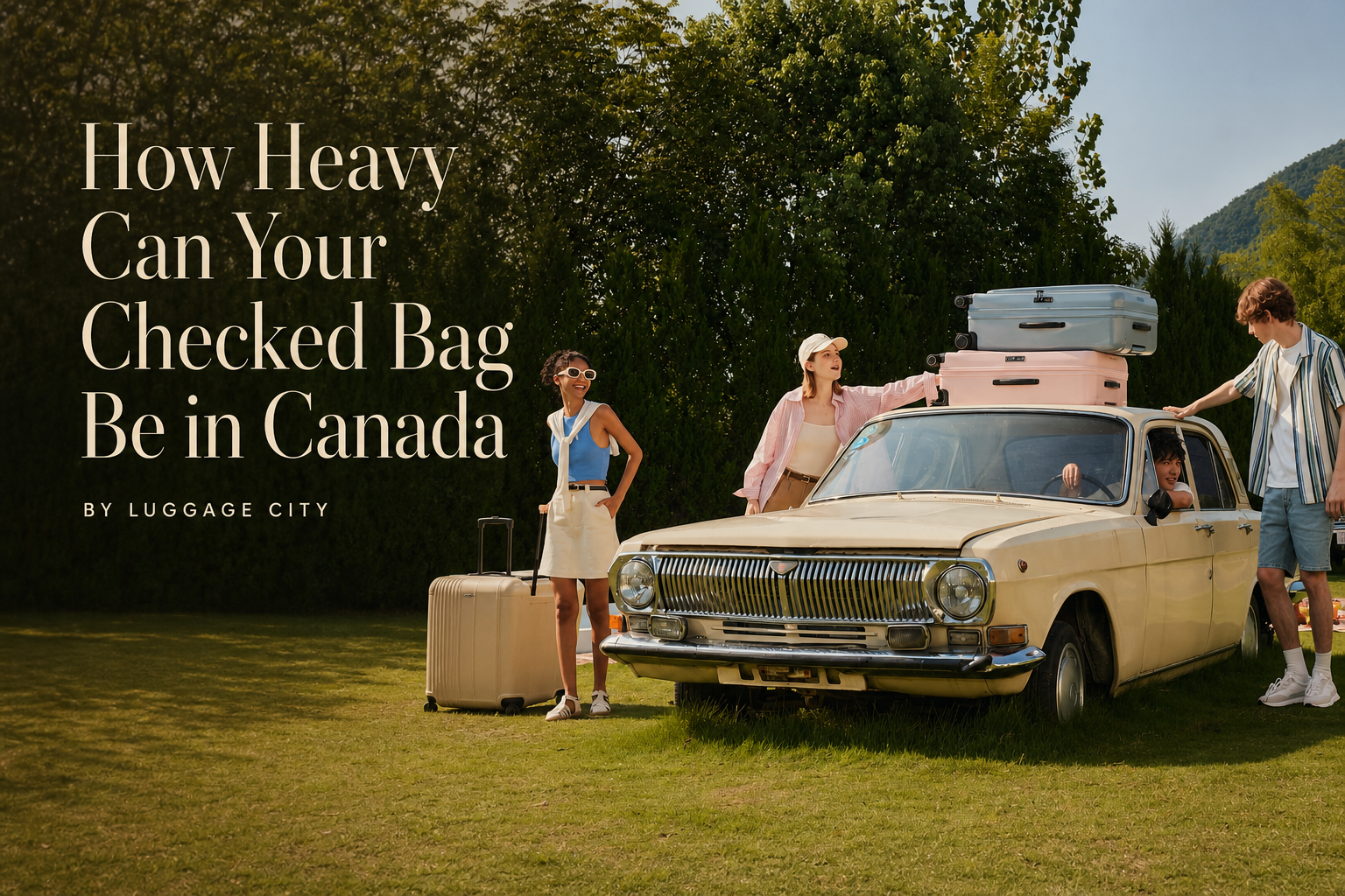 How Heavy Can Your Checked Bag Be in Canada? | Luggage City
