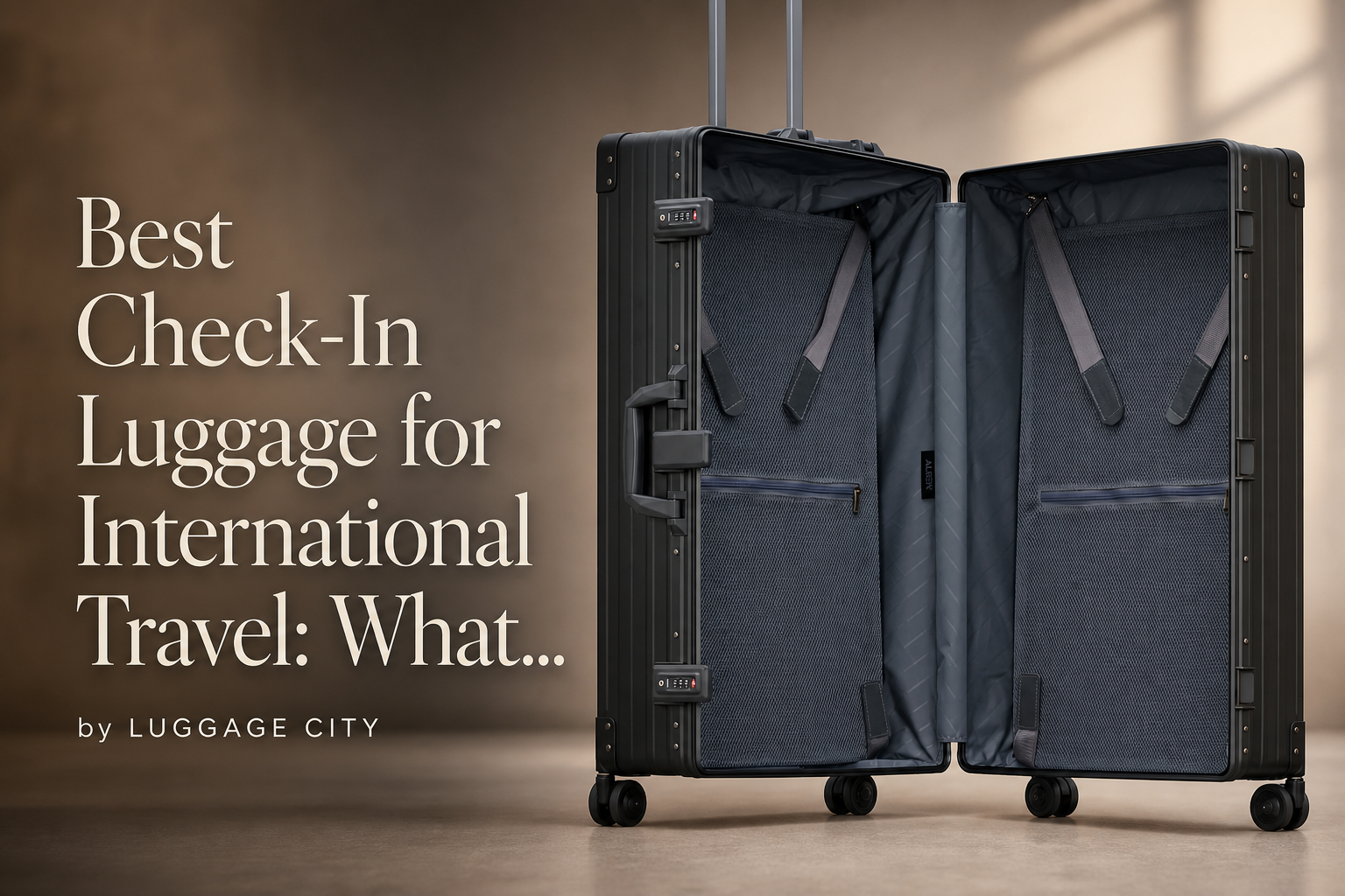 Best Check-In Luggage for International Travel: What Actually Holds Up