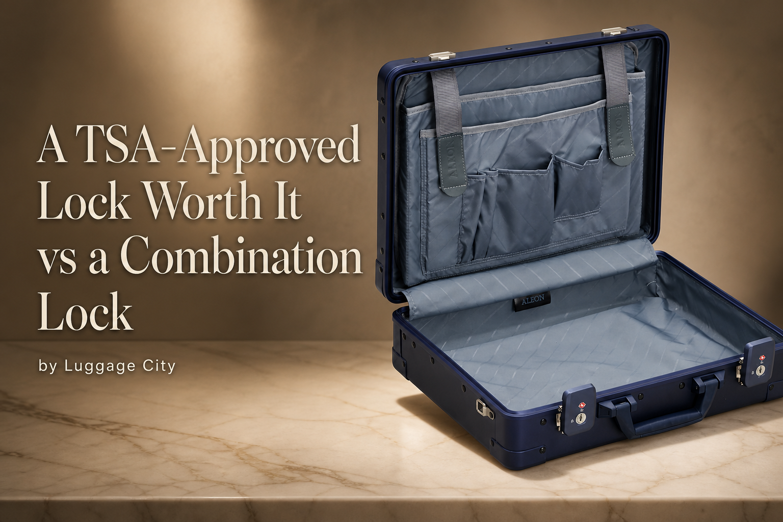 Is a TSA-Approved Lock Worth It vs a Combination Lock? | Luggage City