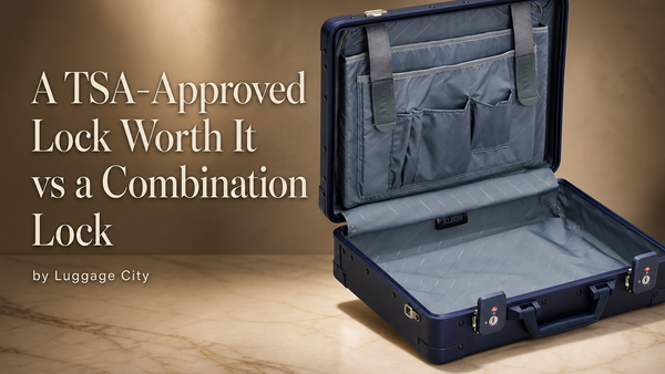 Is a TSA-Approved Lock Worth It vs a Combination Lock? | Luggage City