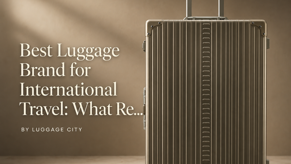 Best Luggage Brand for International Travel: What Reddit Gets Right (And What It Misses)