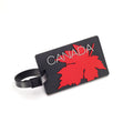 Samsonite Luggage Tag - Maple Leaf Red/White