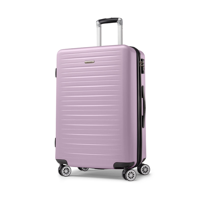 Samsonite キャリーケース パープル 4輪　海外旅行にも！ Restackd Large – Spacious, Lightweight & Personalizable
