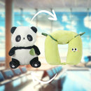 Plushformers 2-in-1 Convertible Neck Pillow
