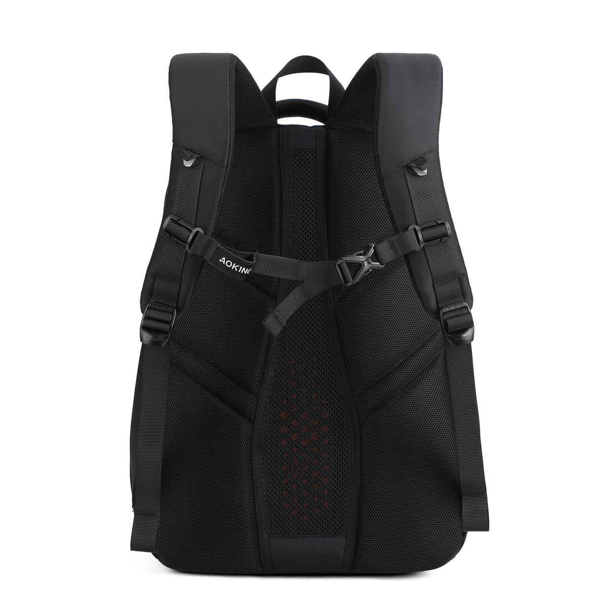 aoking travel backpack School 27L Business City Backpack for Laptops up to 17" Black One Size School Backpack Fashion Aoking Lightweight Anti-Theft Backpack Laptop