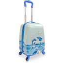 Kids Dolphin Hardside Wheeled Spinner Rolling Luggage
