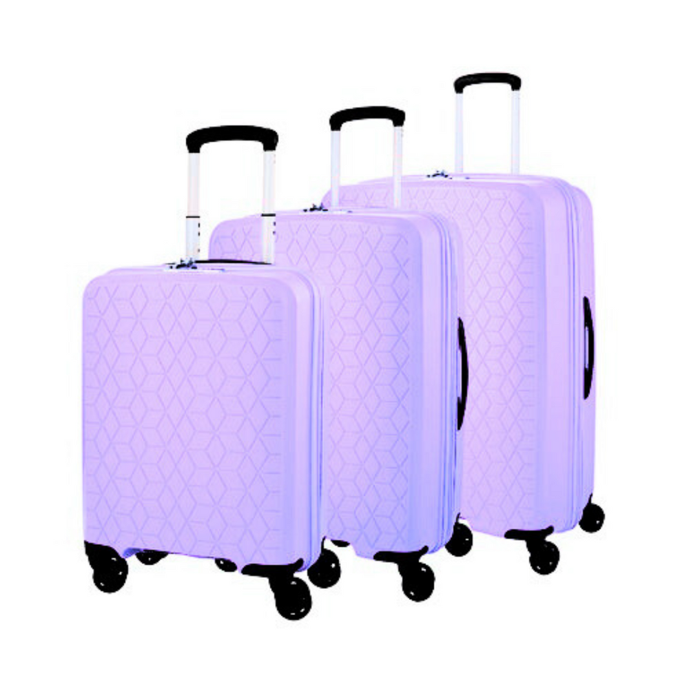 Verage Diamond Spinner Luggage 3 Piece Set (19