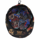 Henney Bear Melfi Bear Pattern Tapestry Flat Cap