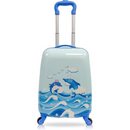 Kids Dolphin Hardside Wheeled Spinner Rolling Luggage