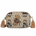 Sophia Leatherette Crossbody Bag