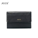 JCCS Women’s Genuine Leather Multi-Card Wallet with Dual ID Windows