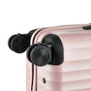 Claxton Zipper Spinner Hardshell Luggage 3 Piece Set