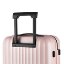 Claxton Zipper Spinner Hardshell Luggage 3 Piece Set