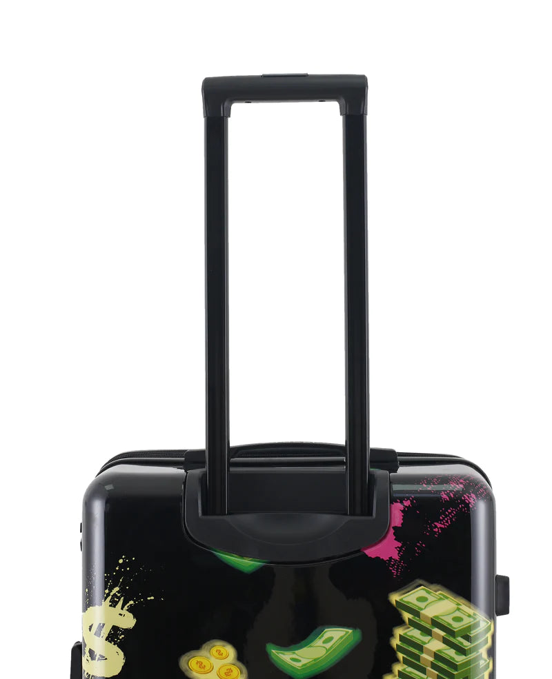 Tucci Dinero Money Man 3 PC Hardside Luggage SET (20", 24", 28")
