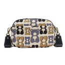 Sophia Leatherette Crossbody Bag - Luggage City