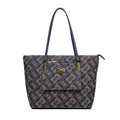 Nova Shoulder Tote Bag - Blue Shadow Bear