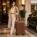 Description The Omaska JetVibe Pro Hardside Expandable Spinner 20" Carry-On