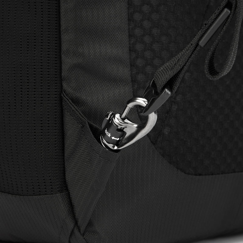 {{ backpack }} {{ anSport City View Remix (City Scout) Backpack SuccessActive }} - Luggage CityPacsafe {{ black }}