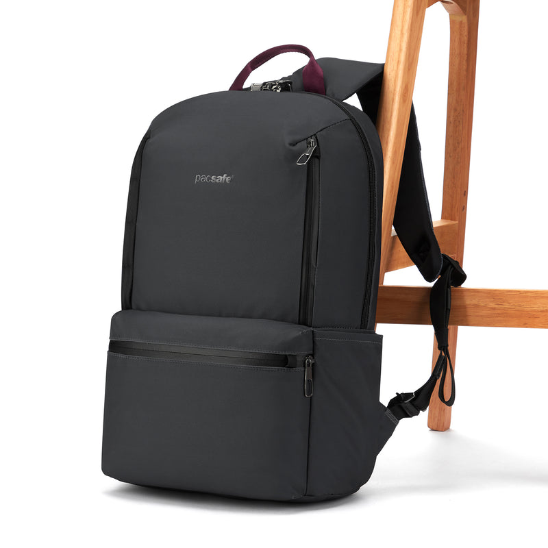 {{ backpack }} {{ anSport City View Remix (City Scout) Backpack SuccessActive }} - Luggage CityPacsafe {{ black }}