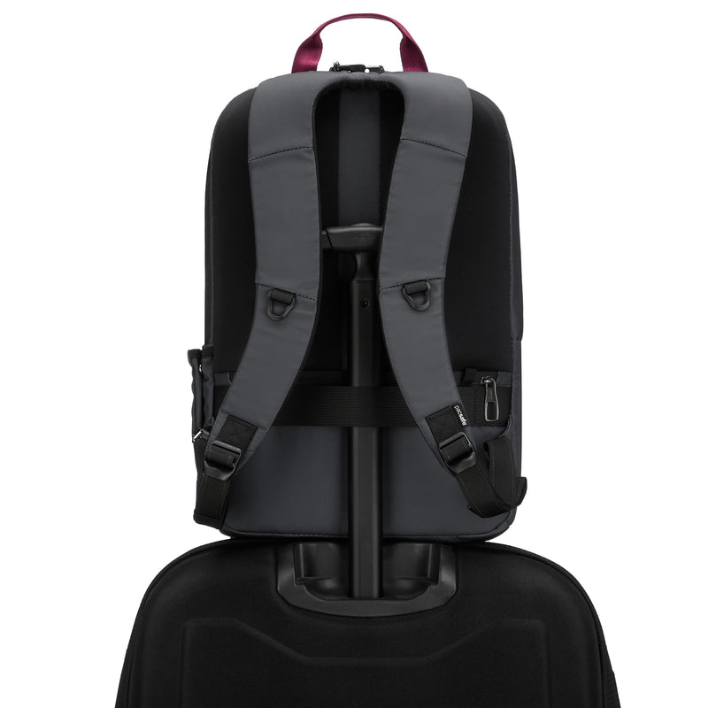 {{ backpack }} {{ anSport City View Remix (City Scout) Backpack SuccessActive }} - Luggage CityPacsafe {{ black }}