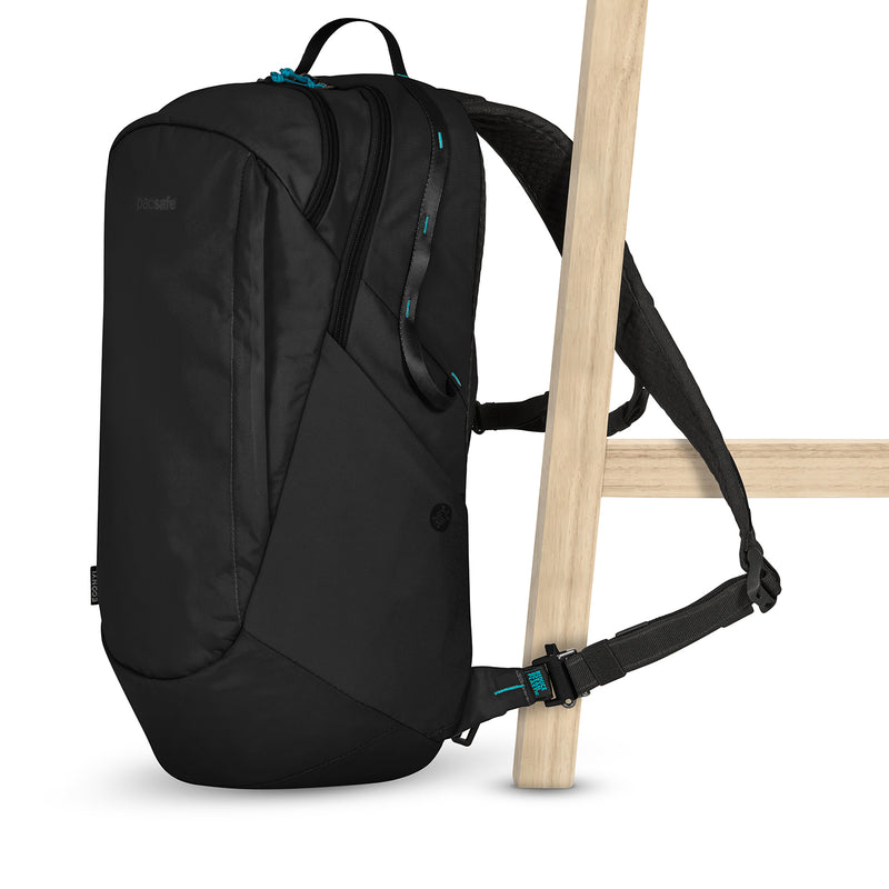 {{ backpack }} {{ anSport City View Remix (City Scout) Backpack SuccessActive }} - Luggage CityPacsafe {{ black }}