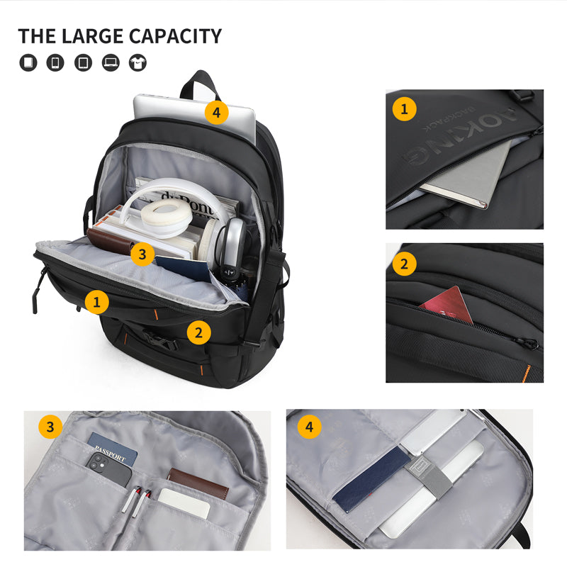 {{ backpack }} {{ anSport City View Remix (City Scout) Backpack SuccessActive }} - Luggage CityAoking {{ black }}