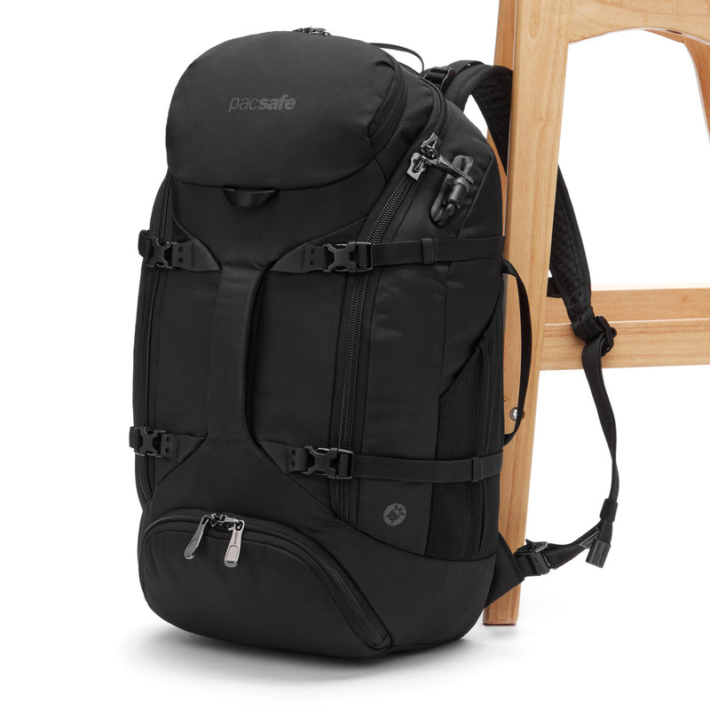 {{ backpack }} {{ anSport City View Remix (City Scout) Backpack SuccessActive }} - Luggage CityPacsafe {{ black }}