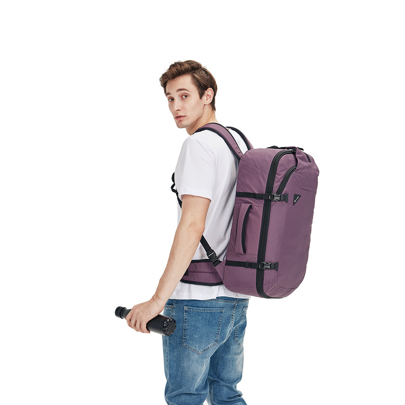 {{ backpack }} {{ anSport City View Remix (City Scout) Backpack SuccessActive }} - Luggage CityPacsafe {{ black }}