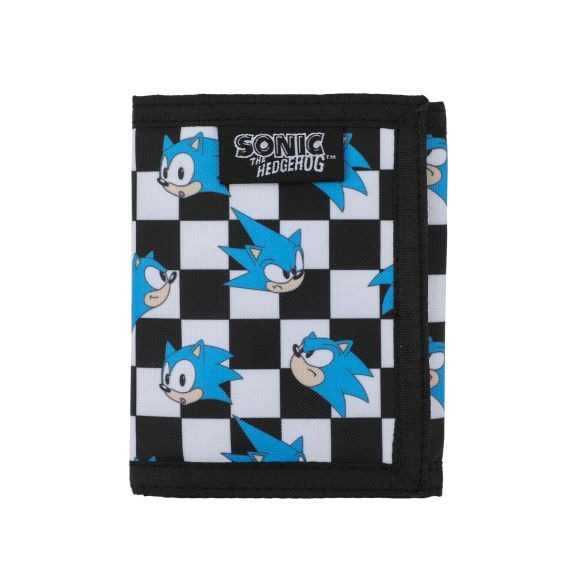 Bioworld Sonic the Hedgehog Trifold Wallet