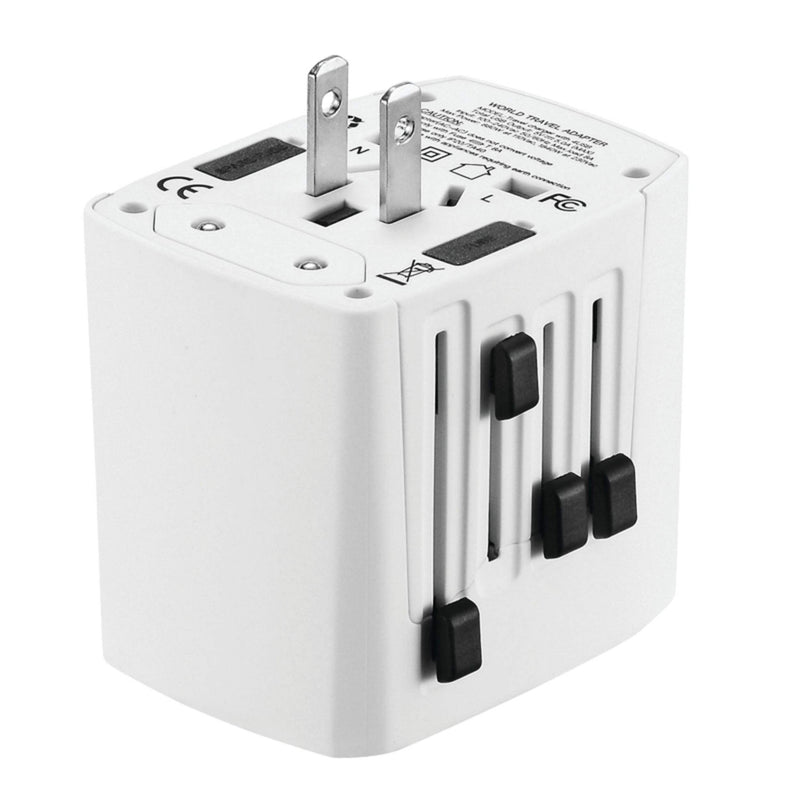 Maple Leaf International Universal Travel Adapter Plug w/ 4 USB Charging Ports