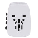 Maple Leaf International Universal Travel Adapter Plug w/ 4 USB Charging Ports