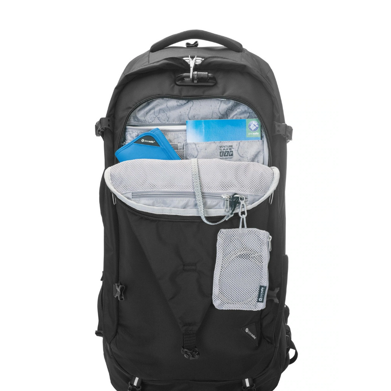 {{ backpack }} {{ anSport City View Remix (City Scout) Backpack SuccessActive }} - Luggage CityPacsafe {{ black }}