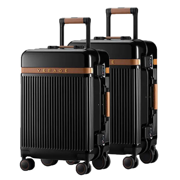 Verage Windsor Hardside Anti-Bacterial Lining 2 Piece Luggage Set Medi
