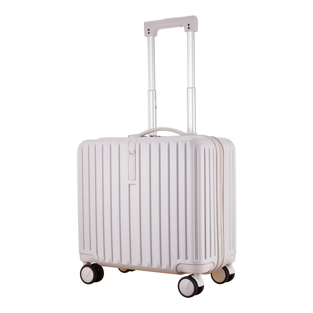 ポカリ Claxton Structured Zipper Spinner Luggage with Bag Hook 17