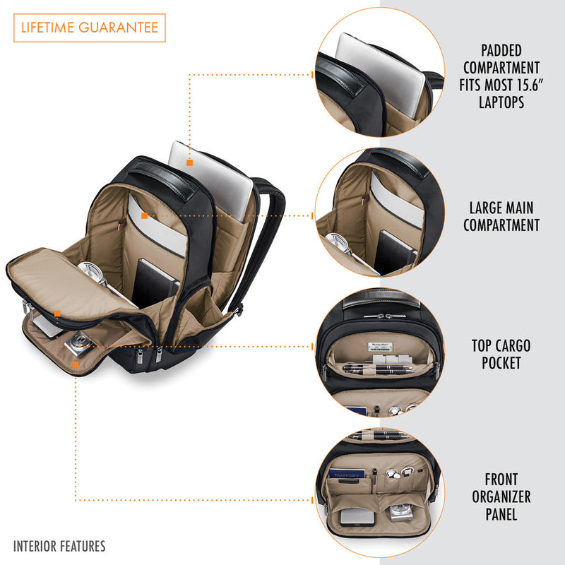 {{ backpack }} {{ anSport City View Remix (City Scout) Backpack SuccessActive }} - Luggage CityBriggs & Riley {{ black }}