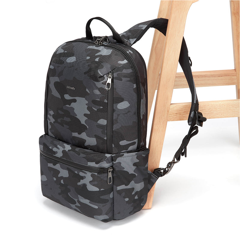 {{ backpack }} {{ anSport City View Remix (City Scout) Backpack SuccessActive }} - Luggage CityPacsafe {{ black }}