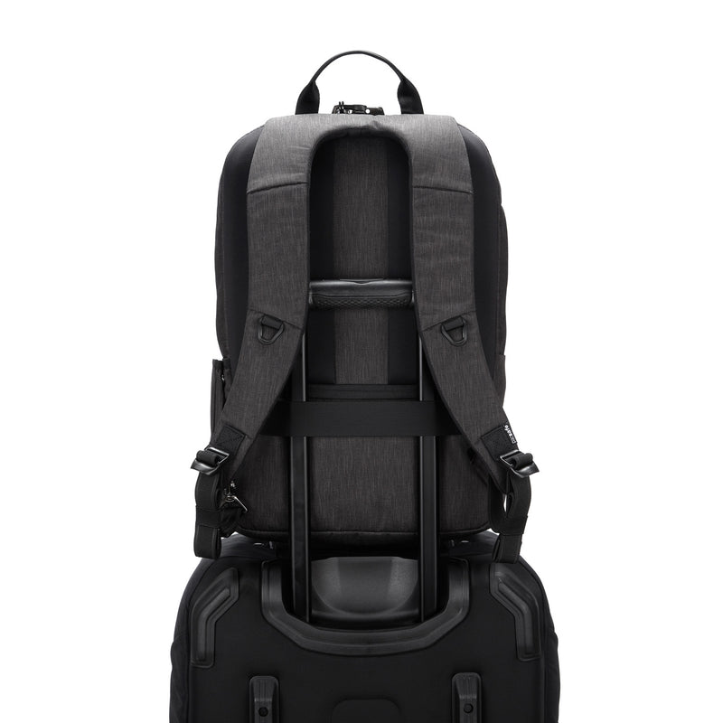 {{ backpack }} {{ anSport City View Remix (City Scout) Backpack SuccessActive }} - Luggage CityPacsafe {{ black }}