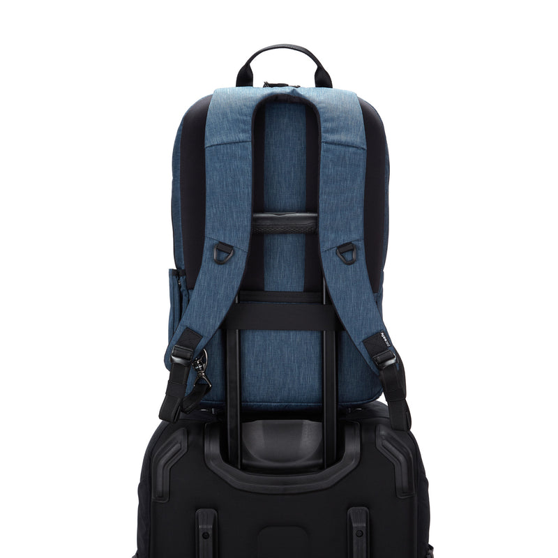 {{ backpack }} {{ anSport City View Remix (City Scout) Backpack SuccessActive }} - Luggage CityPacsafe {{ black }}