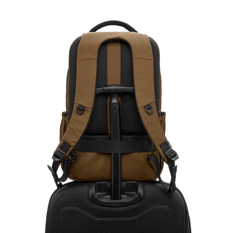 {{ backpack }} {{ anSport City View Remix (City Scout) Backpack SuccessActive }} - Luggage CityPacsafe {{ black }}