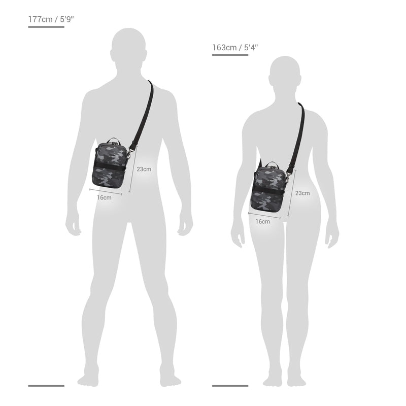 {{ backpack }} {{ anSport City View Remix (City Scout) Backpack SuccessActive }} - Luggage CityPacsafe {{ black }}