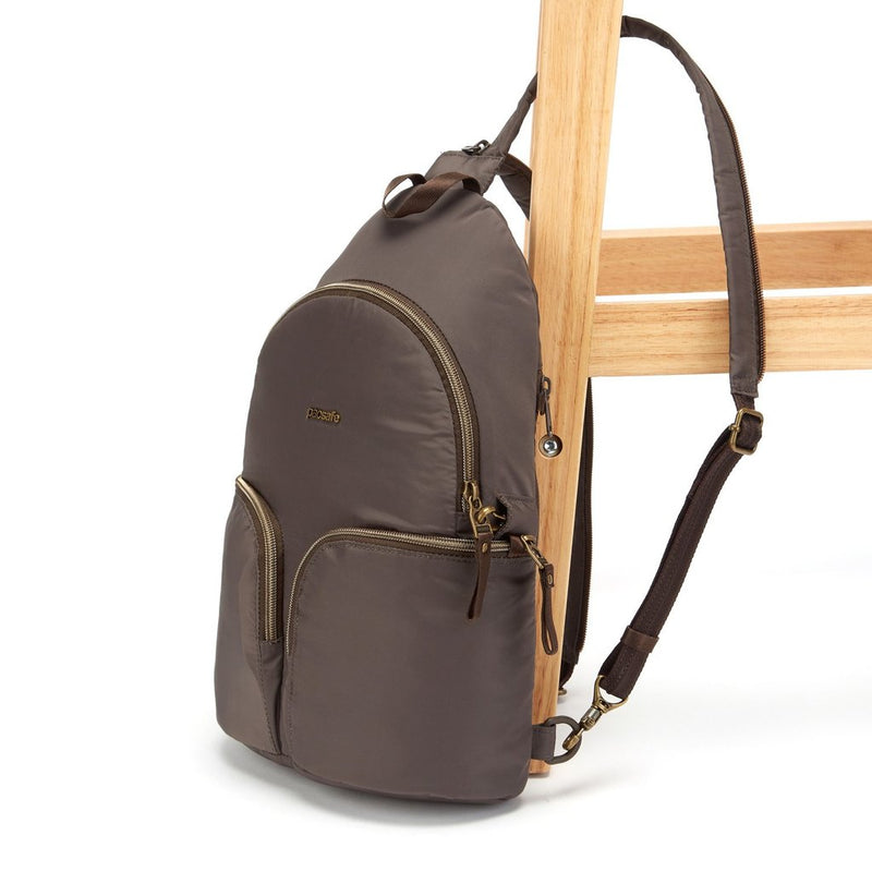 {{ backpack }} {{ anSport City View Remix (City Scout) Backpack SuccessActive }} - Luggage CityPacsafe {{ black }}