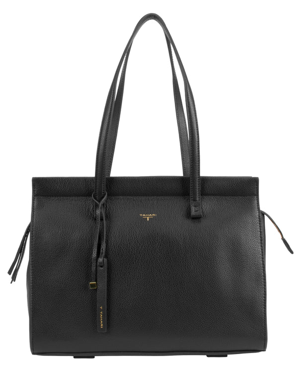 Tahari Leather Tote Handbag