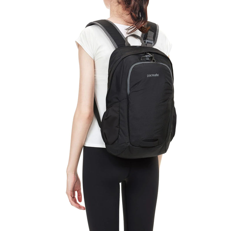 {{ backpack }} {{ anSport City View Remix (City Scout) Backpack SuccessActive }} - Luggage CityPacsafe {{ black }}