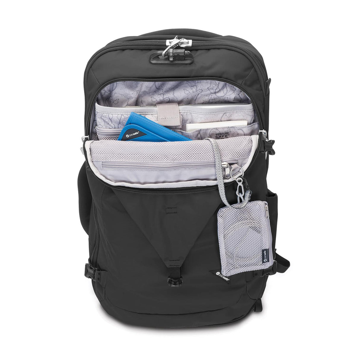 Pacsafe Venturesafe EXP45 ECONYL Anti Theft Carry On Travel Pack