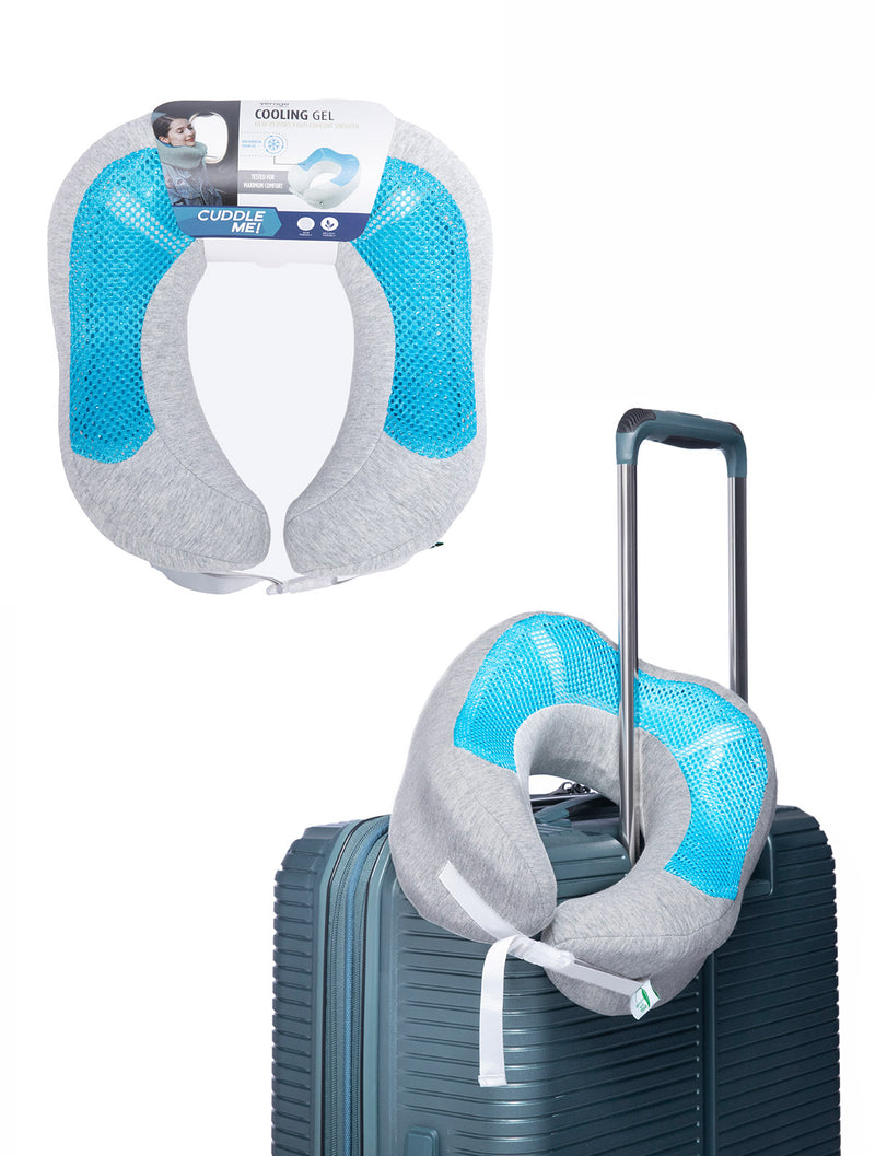 Verage Cooling Gel Travel Neck Pillow