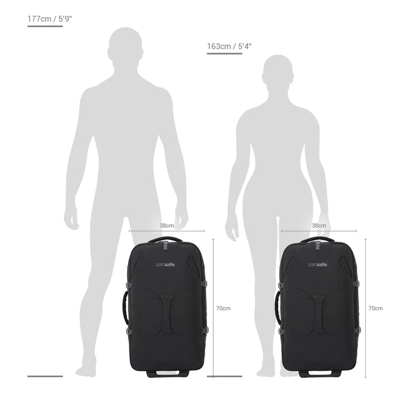 {{ backpack }} {{ anSport City View Remix (City Scout) Backpack SuccessActive }} - Luggage CityPacsafe {{ black }}